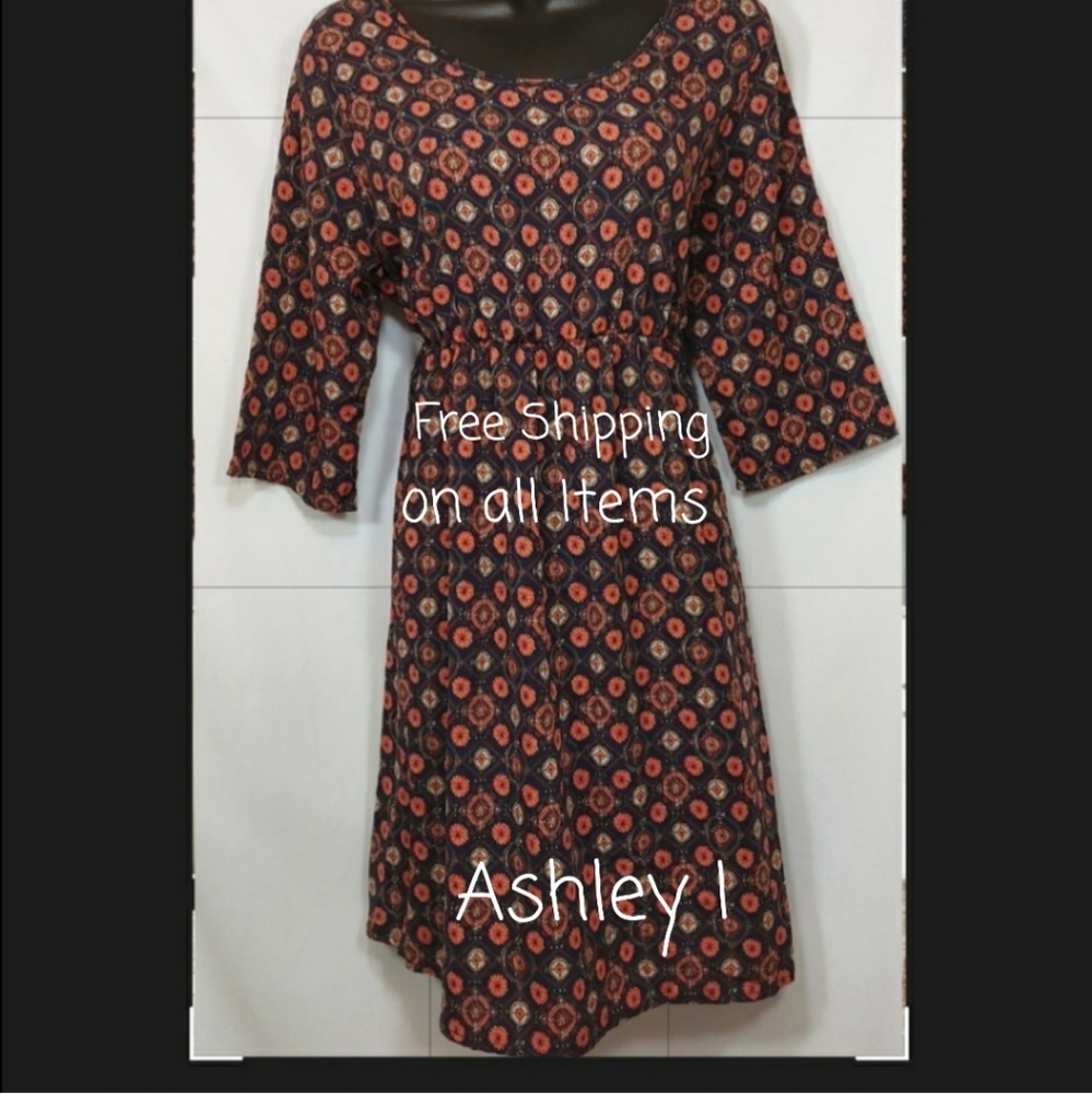 White Plum Flower dress
